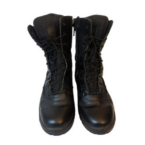 Work Zone N877, Side ZiPPER SWAT Tactical Boots size Men's US 12